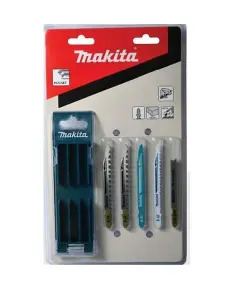 Makita B-48527 5 Piece Jigsaw Blades Super Express Long Life Blades Wood Metal