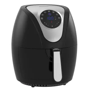 EMtronics Digital Large 4.5L Air Fryer with 60 Minute Timer - Black