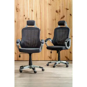 Interiors by Premier Stratford Dark Grey Chair