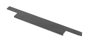 LIND - edge handle - 296mm, black