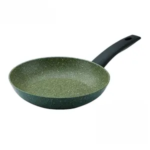 Prestige Eco Green Round Aluminium Induction Suitable Plant Based Non-Stick Frying Pan 24cm