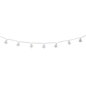 Star Battery-powered Warm white 20 LED Indoor String lights