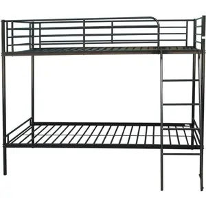 Dore Single (3') Futon Bunk Bunk Bed Black