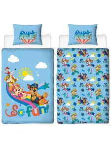 Paw Patrol Cool Single Duvet Cover and Pillowcase Set