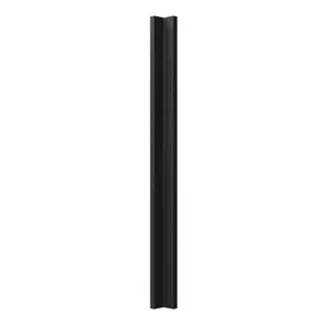 GoodHome Verbena Matt charcoal Tall Corner post, (W)59mm (L)895mm