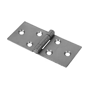 TIMCO Backflap Hinges Uncranked Knuckle (404) Steel Self Colour - 38 x 87