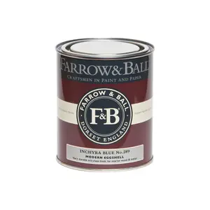 Farrow & Ball Modern Inchyra Blue No.289 Eggshell Paint, 750ml