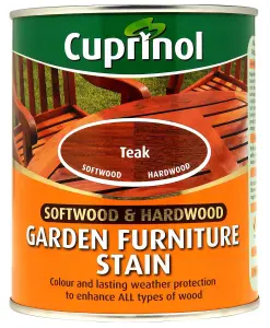 Cuprinol Softwood & hardwood Teak Furniture Wood stain, 750ml