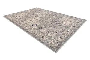 Carpet Wool NAIN Ornament, frame 7586/51635 beige / blue 160x230 cm