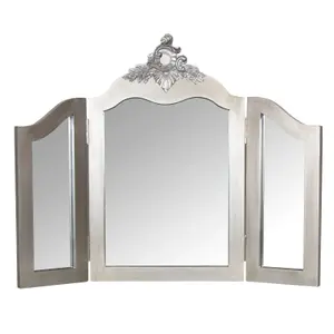 Melody Maison Ornate Triple Dressing Table Mirror - Tiffany Range