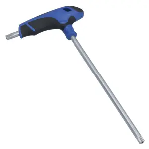 T45 Tamper Torx Star T Handle Wrench T Bar Short + Long High Torque Soft Grip