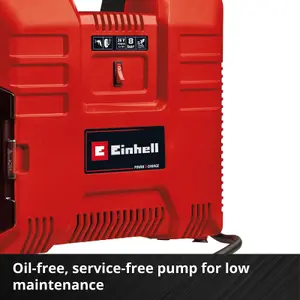 Einhell Portable Compressor 90L/min 36V With Accessory Kit 8 Bar Power X-Change PXC TE-AC 36/8 Li OF Set - Solo - Body Only