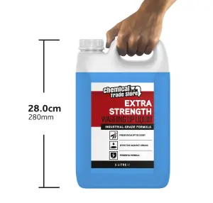 Chemical Trade Store - Concentrated Washing Up Liquid - Eucalyptus - 5 Litre