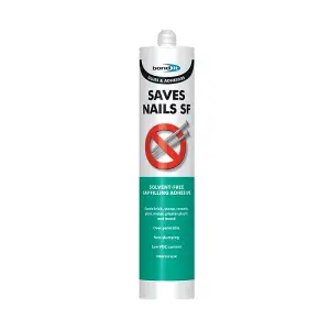 BOND IT SAVES NAILS SOLVENT-FREE GRAB ADHESIVE, WHITE - EU3