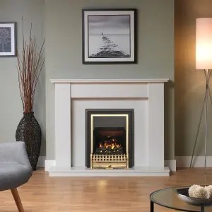 Dimplex Bramdean 2kW Gloss Brass effect Electric Fire