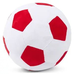 nal FC Football Plush Toy White/Red (One Size)