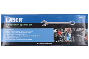 Laser Tools 6758 18pc Combination Spanner Set 6-24mm