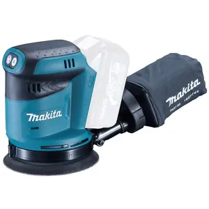 Makita DBO180Z 18v LXT Lithium Ion Random Orbital Sander 125mm Body + 10 Sheets