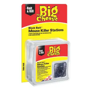 The Big Cheese Rodent bait station, Pack of 2 (H)30mm (W)100mm