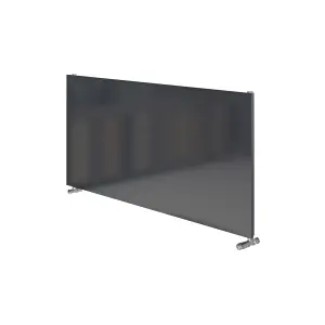 Ximax Vertiplan HWPH12059A Anthracite Horizontal Designer 2614BTU Radiator, (W)595mm x (H)1200mm