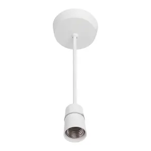 BG White E27 Light pendant set