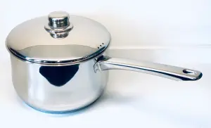 Buckingham Premium Induction Stainless Steel  Saucepan  20 cm/ 3.8 L ,  with Lid