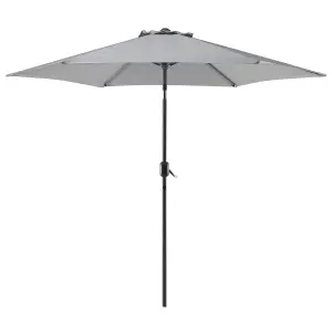 Market Garden Parasol 2.7 m Dark Grey VARESE