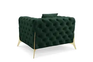 Jaguar Armchair Chesterfield Design Velvet