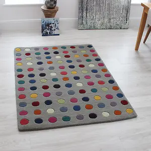 Asiatic Funk Spotty Multi Rug-70 X 200 (Runner)