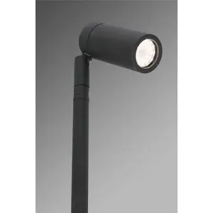 Luminosa Seth LED Outdoor Tall Spike Light Black IP44