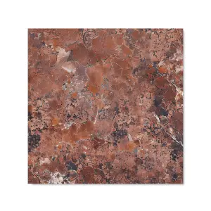 Terracotta Quartz Effect Premium Glass Kitchen Splashback W900mm x H650mm