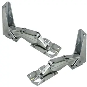 SPARES2GO Integrated Hinges compatible with IKEA CDA Caple Tecnik Fridge Freezer Door Hinge 3905 3362 3363 5.0 41,5