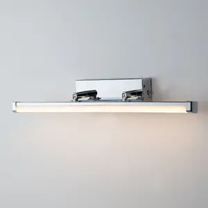 Polished Chrome Adjustable 5W LED Bathroom Wall Light