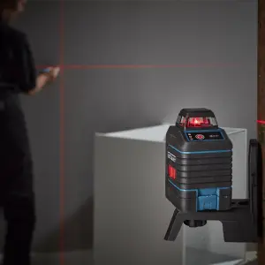 Erbauer 20m Red Cross line self-levelling Laser level