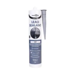 Bond It Flash Mate Lead Roofing Leak Repair Sealant Grey EU3 (Pack of 6)