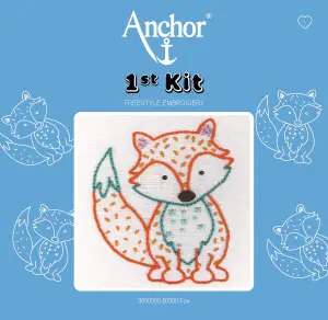 FIRST KIT FOX - Embroidery Kit: 1st Kit: Fox - Anchor