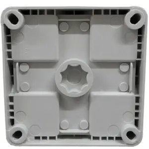 IP66 Outdoor Junction Box 91x47mm with 20mm Knockouts - Grey