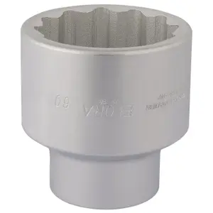 60mm 1" Square Drive Elora Bi-Hexagon Socket 67442