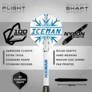 Peter Wright Snakebite v Gerwyn Price Iceman DWC Brass Darts Set