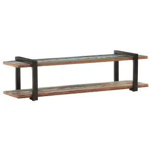 Berkfield TV Cabinet 160x40x40 cm Solid Reclaimed Wood