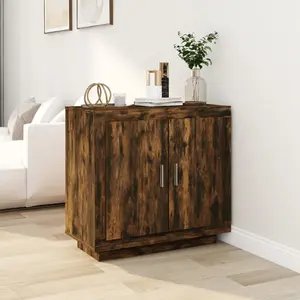 Jaylind Sideboard 80x40x75 cm Engineered Wood Smoked Oak