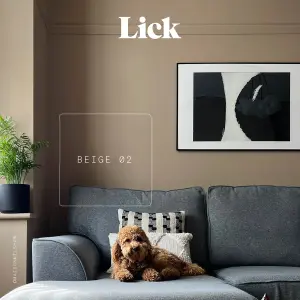 Lick Beige 02 Peel & stick Tester