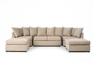 Furniture Stop - Astrid Double Corner Sofa