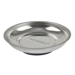 6" Magnetic Circular Round Parts Tray Dish Storage Holder Stainless Steel 10pk