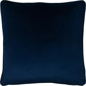 Evans Lichfield Opulence Velvet Piped Feather Filled Cushion