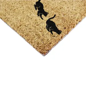 Jumping Cats Doormat (90 x 60cm)