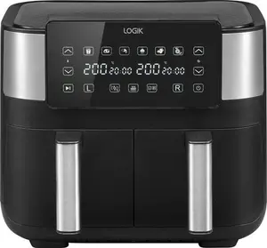 LOGIK L72AFB23 Air Fryer – Black & Silver