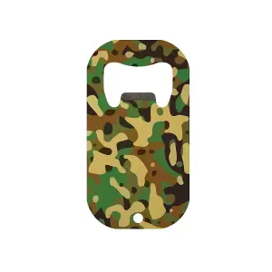 Grindstore Camo Mini Bar Blade Bottle Opener Green (One Size)