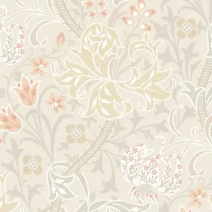 Hoopla Walls Lily Ogee Natural Stone Smooth Matt Wallpaper