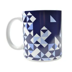 Manchester City FC Particle Mug Blue/White (One Size)